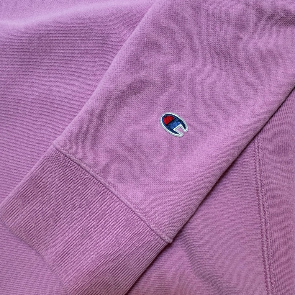 Vintage Champion Reverse Weave Pink Spellout Sweatshirt Size XLarge - Picture 3 of 10